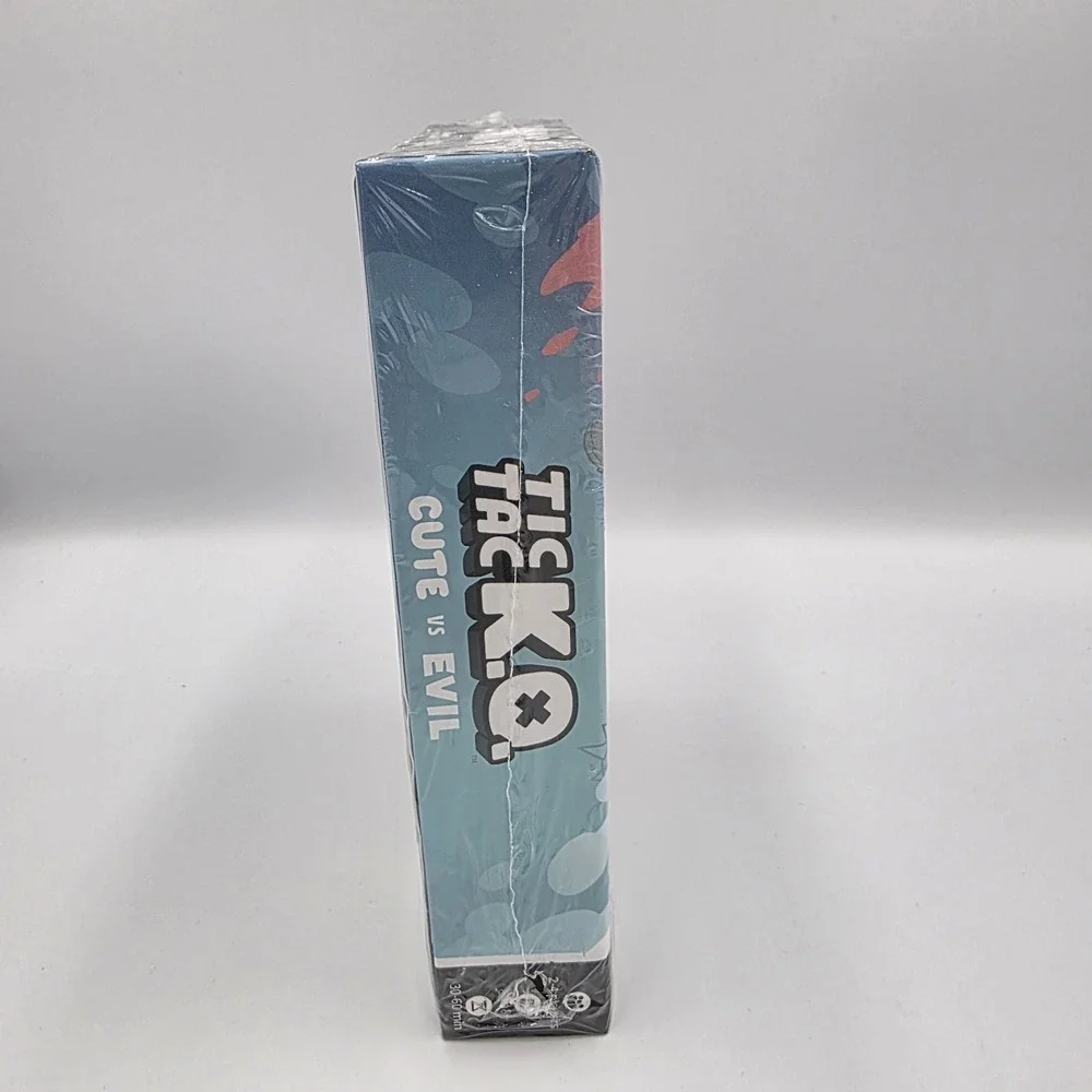 Tic Tac K.O: Cute vs Evil Card Game 8+ K.O. 2-4 Players. New‎ & Sealed